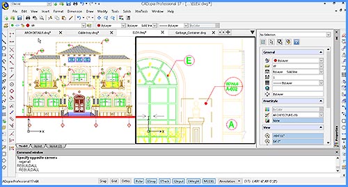 Working with Tiled Views in CADopia