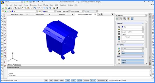 Working with Tiled Views in CADopia