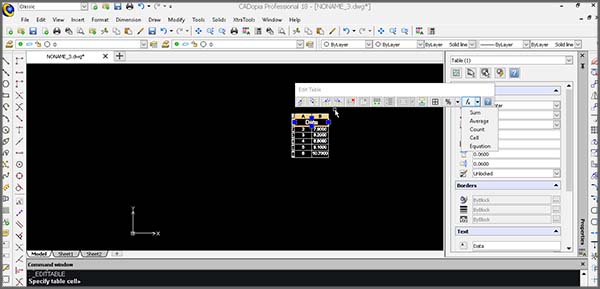 Formulas in Tables and Export to Excel