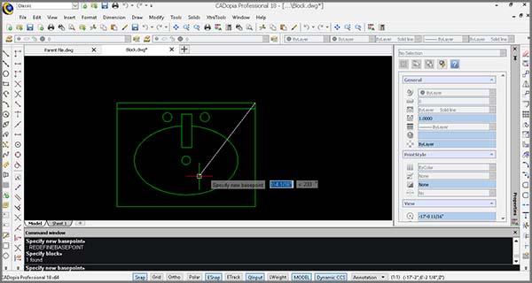 Redefine Base Point of a Block